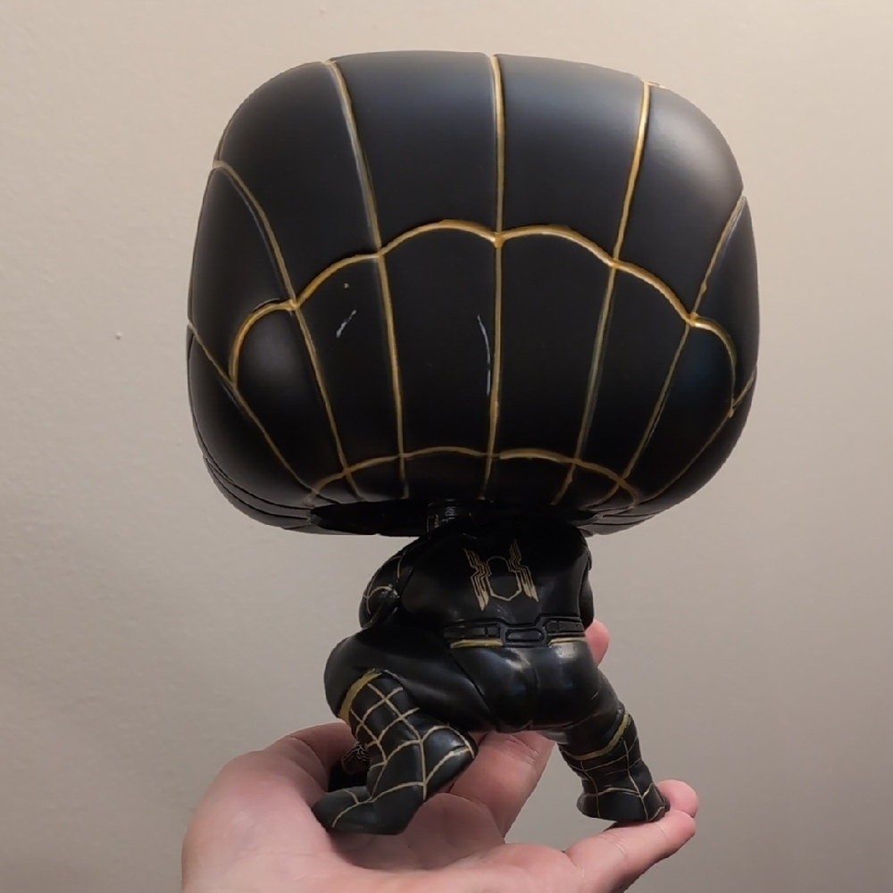 Black and Gold Spider-Man Collectible Figure - Picture 2 of 5